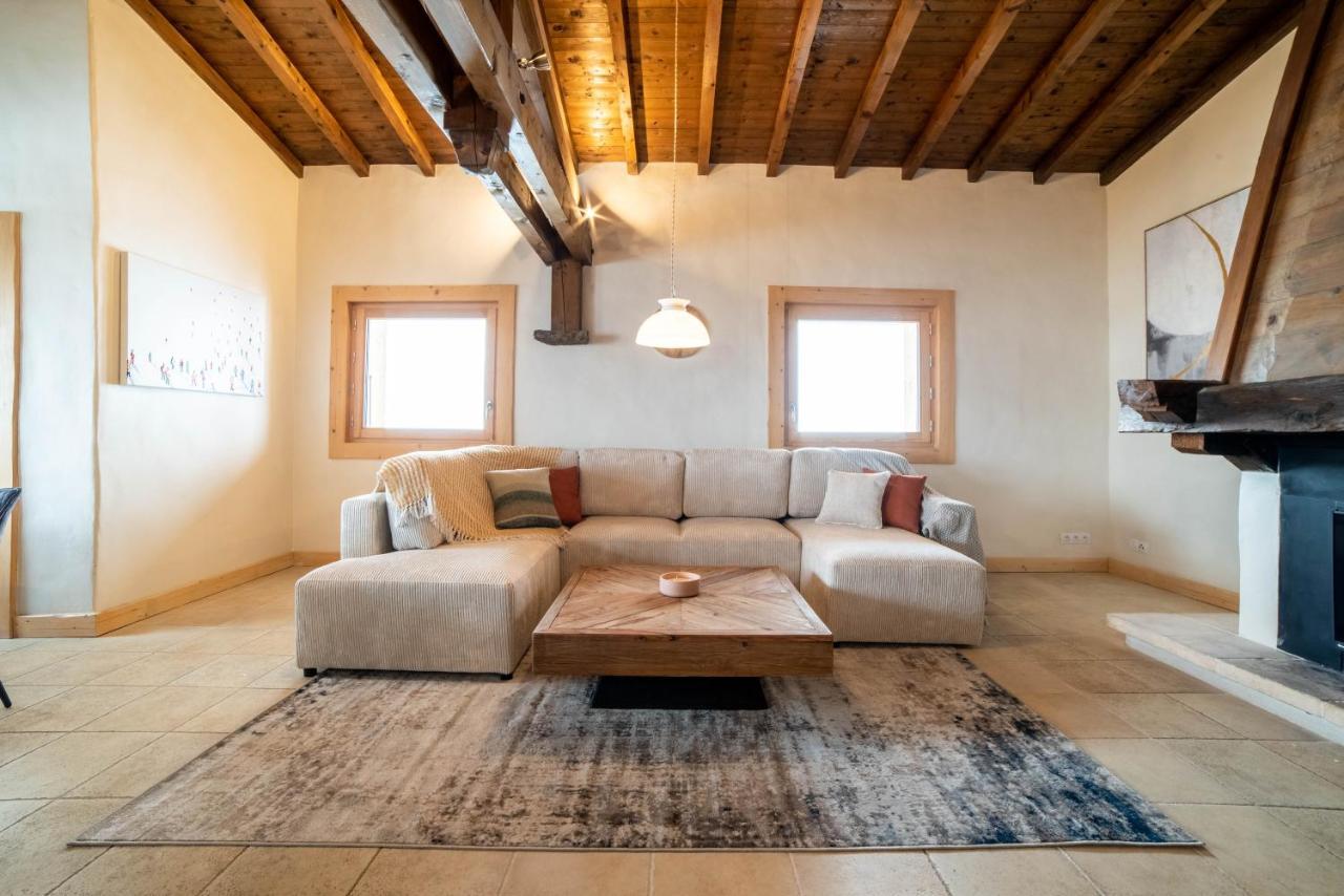 מגב Chalet Vue Mont-Blanc, +4 Chambres, Cheminee מראה חיצוני תמונה